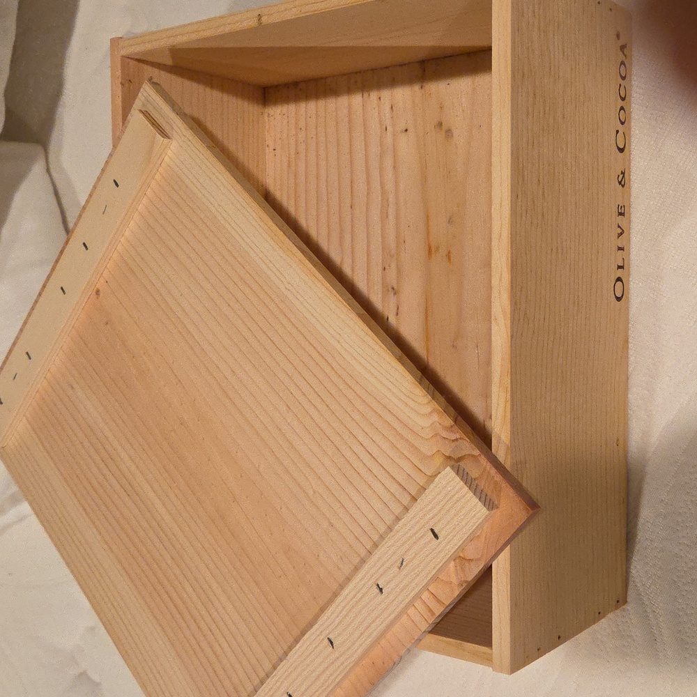 Natural Wood Storage Box - Picture 2 of 2